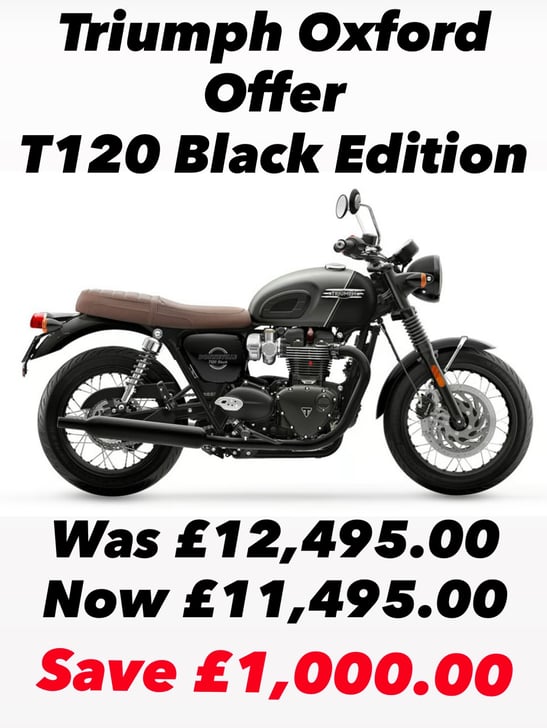 Triumph BONNEVILLE T120 BLACK