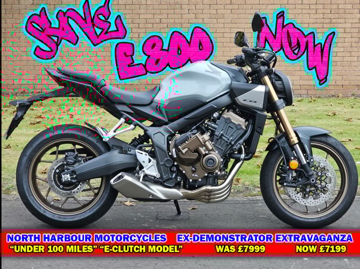 Honda CB650R E-Clutch