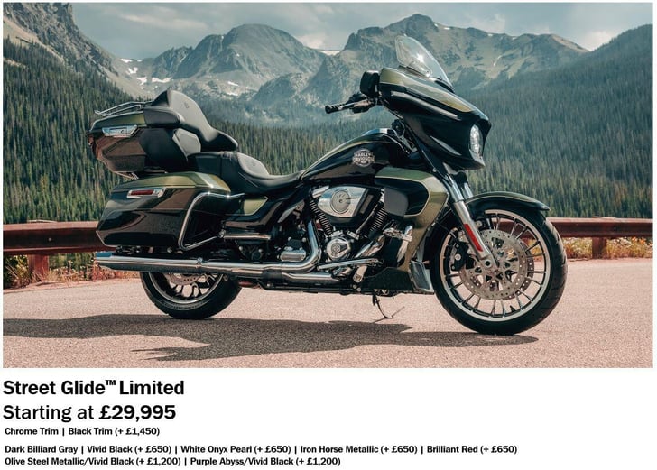 Harley-Davidson TOURING STREET GLIDE LIMITED