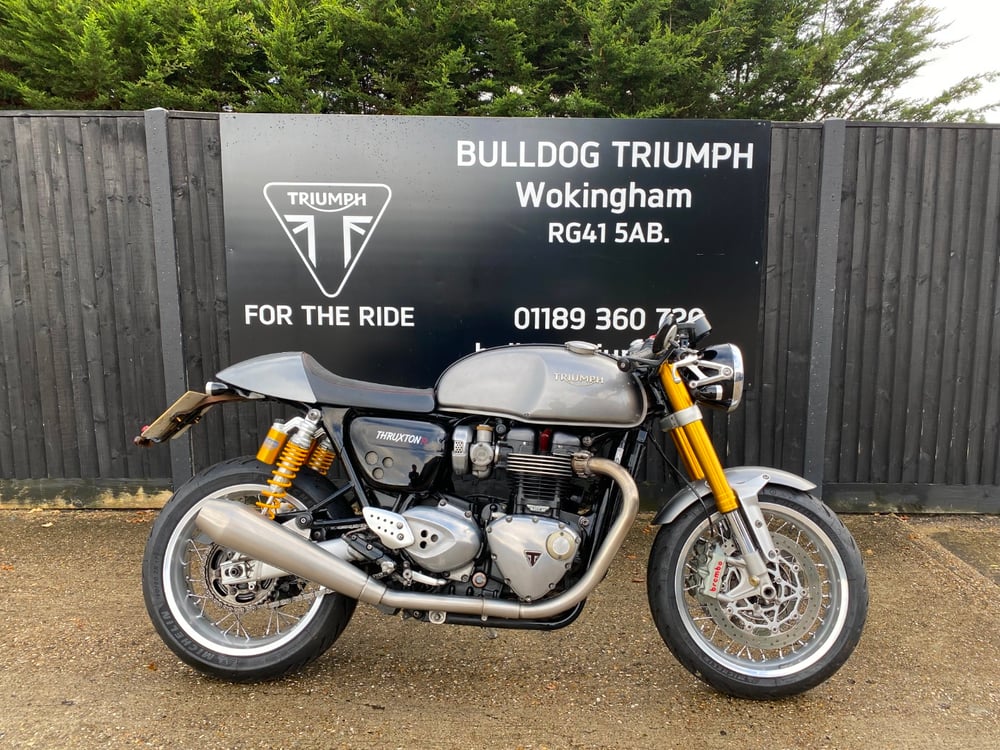 Used hot sale triumph thruxton