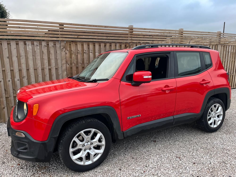 Used Jeep RENEGADE RENEGADE 1.4T MULTIAIRII LONGITUDE EURO 6 (S/S) 5DR for sale in Chesterfield