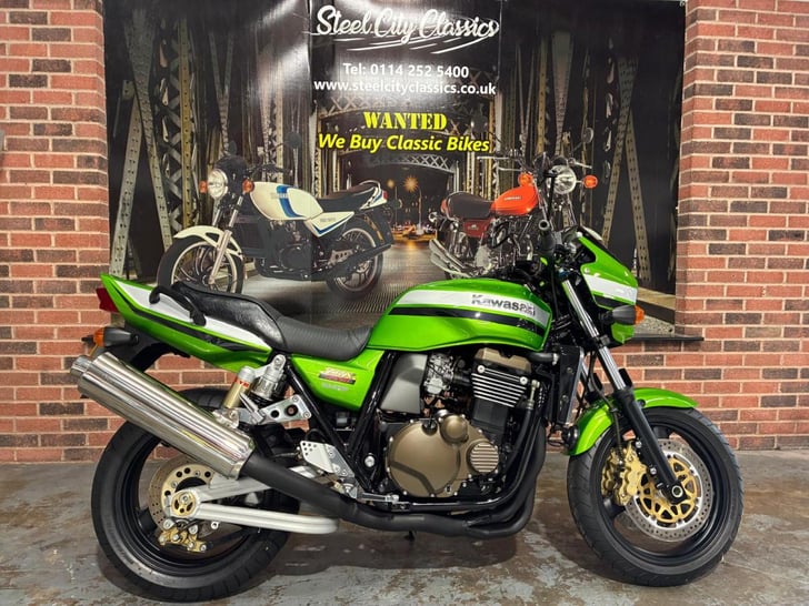 Here's a photo of the KAWASAKI ZRX1200, currently available for sale