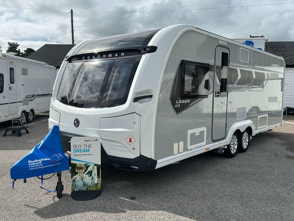 Coachman LASER XCEL 875 - E&P AUTOMATIC LEVELING LEGS / AIR CONDITIONING / SOLAR PANEL for sale in Preston