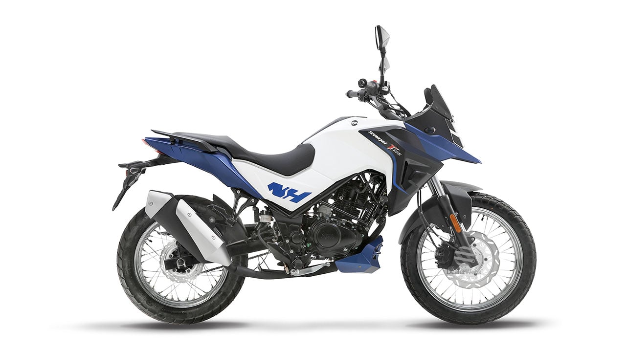 White/Blue