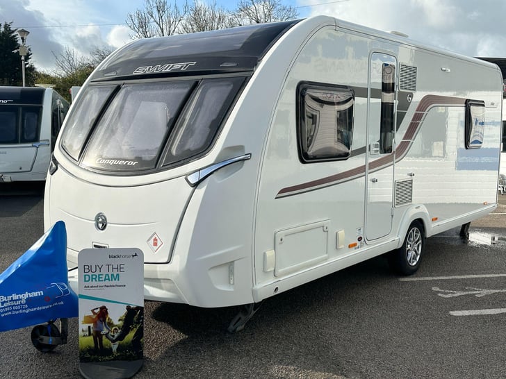 Here's a photo of the SWIFT Conqueror 560, currently available for sale