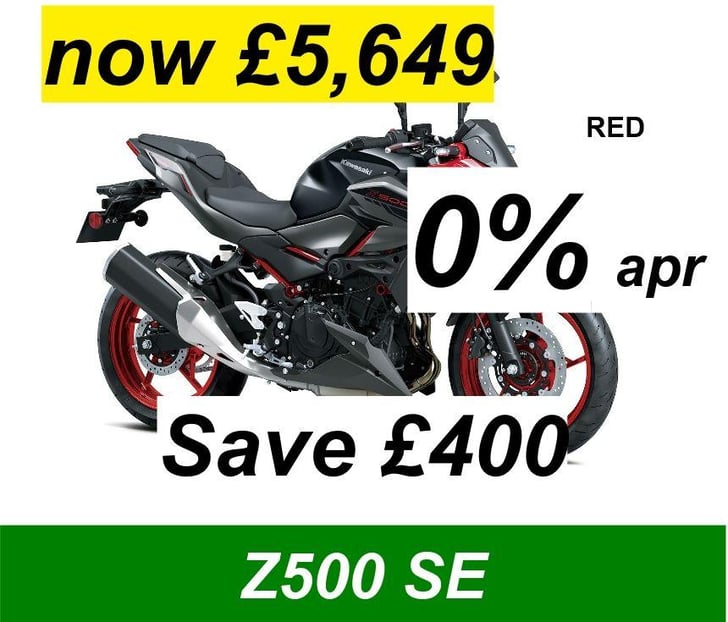 Kawasaki Z500 500 SE SUPERNAKED EURO 5