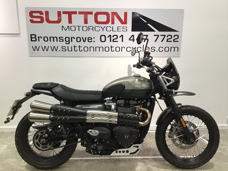 Triumph STREET SCRAMBLER SANDSTORM EDITION