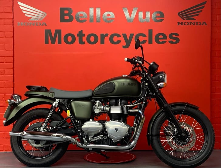 Triumph BONNEVILLE T100 STEVE MQUEEN EDITION