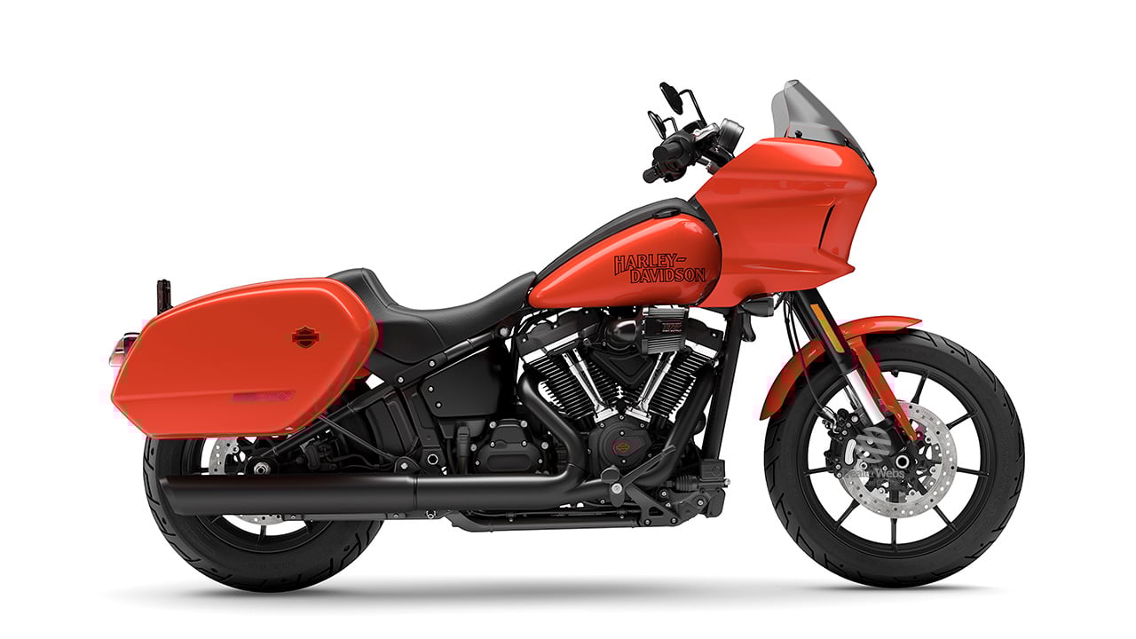 Black Trim Blood Orange 