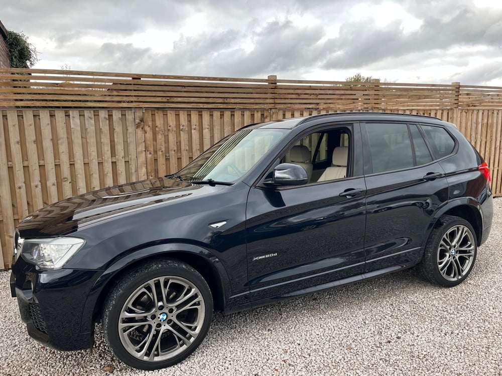 Used BMW X3 X3 2.0 20D M SPORT AUTO XDRIVE EURO 6 (S/S) 5DR for sale in Chesterfield