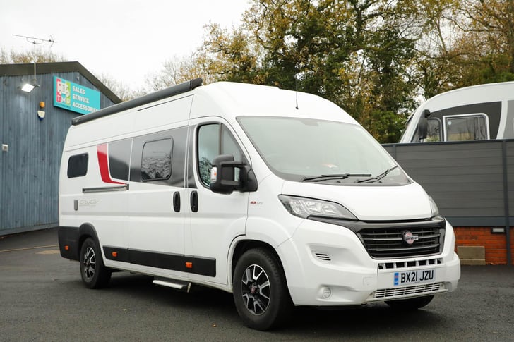 Here's a photo of the BURSTNER CITY CAR, currently available for sale