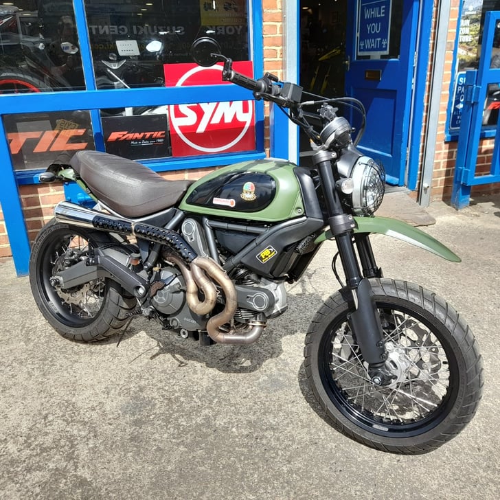 Scrambler sales urban enduro