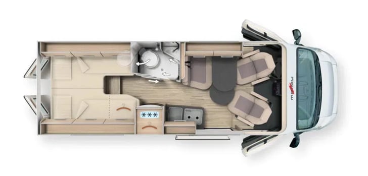 COMFORT 640 LE Layout