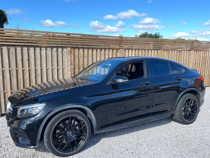 Mercedes-Benz 3.0 GLC350D V6 AMG LINE (PREMIUM PLUS) COUPE G-TRONIC 4MATIC EURO 6 (S/S) 5DR for sale in Chesterfield
