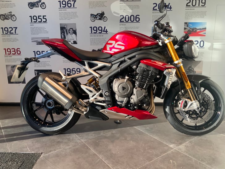 Triumph speed triple store rs for sale