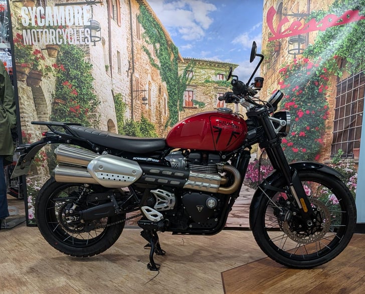 Triumph SCRAMBLER 1200 X MODERN CLASSICS