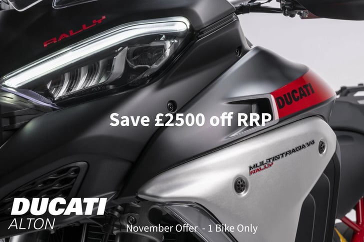 Ducati Multistrada V4 Rally Radar