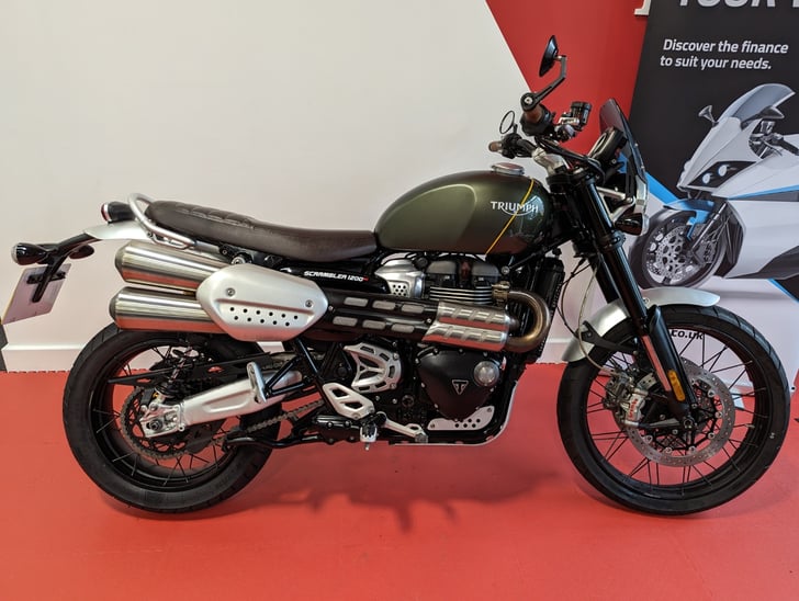 Triumph scrambler deals 1200 for sale