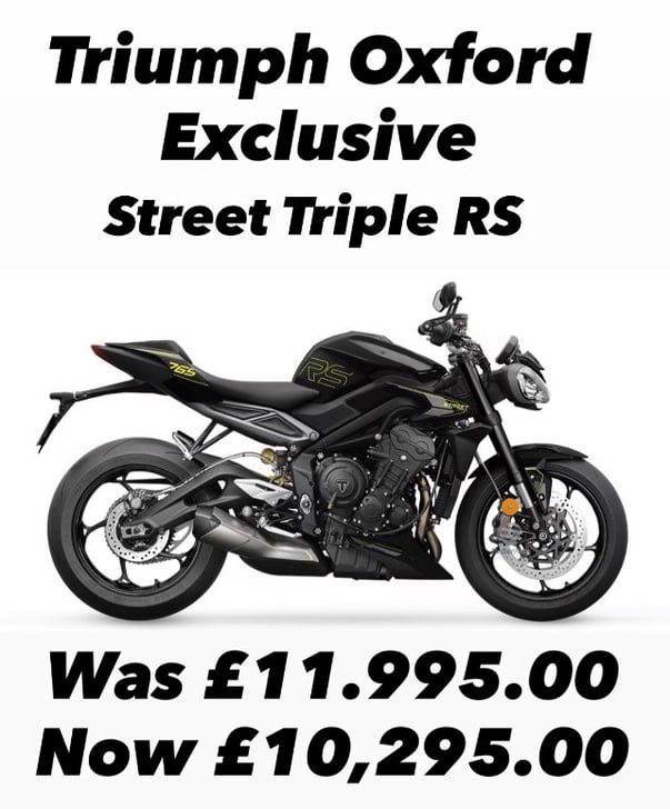TRIUMPH STREET TRIPLE 765 RS