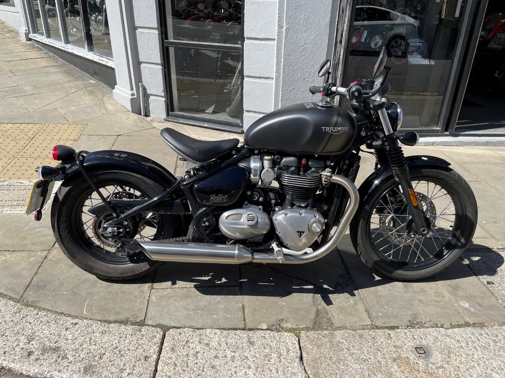 Triumph Approved Pre Owned BONNEVILLE BOBBER Motorcycle for sale