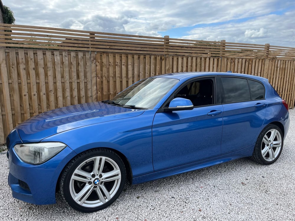 Used BMW 1 SERIES 1 SERIES 1.6 116I M SPORT EURO 5 (S/S) 5DR for sale in Chesterfield