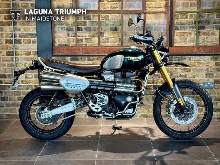 TRIUMPH SCRAMBLER MCQUEEN 