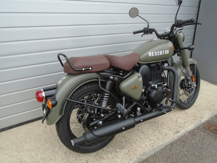 Royal enfield classic online army colour price