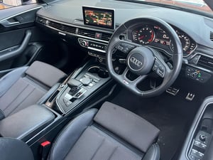Used Audi A4 A4 2.0 TFSI S LINE S TRONIC QUATTRO EURO 6 (S/S) 4DR for sale in Chesterfield | Image 2