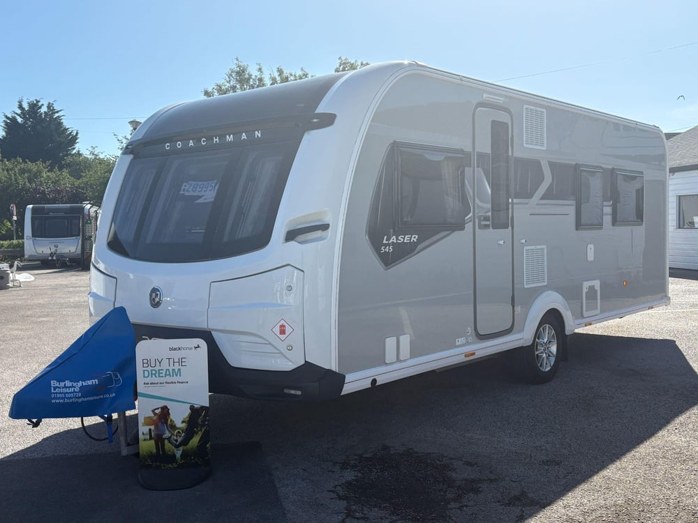 Coachman LASER 545 XTRA - TALL FRIDGE FREEZER / ATC / 40L ONBOARD WATER TANK for sale in Preston