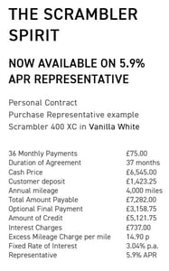 New Triumph SCRAMBLER 400 XC SCRAMBLER 400 XC | Image 3