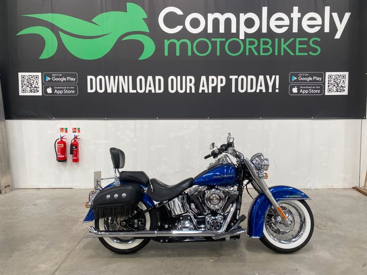 Heritage softail deals deluxe for sale