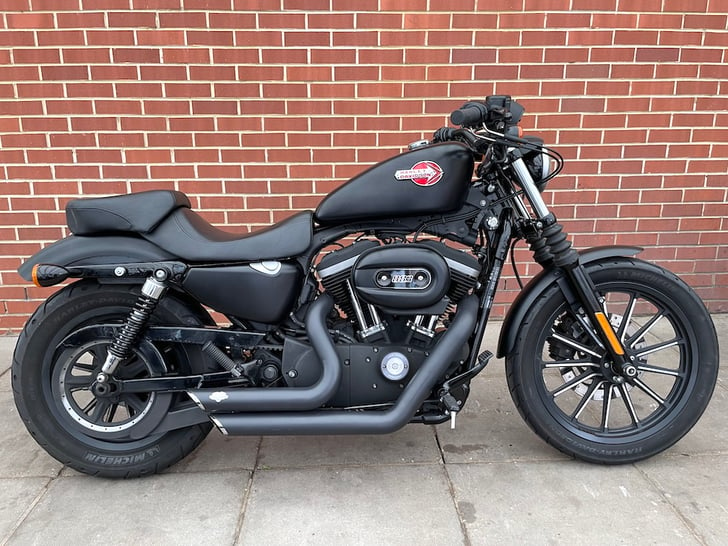 harley davidson iron 883 average