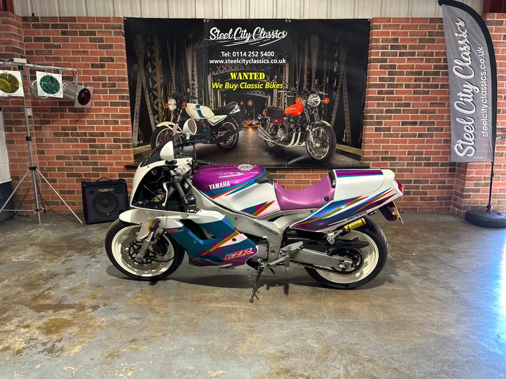 Here's a photo of the YAMAHA FZR1000 EXUP, currently available for sale at Steel City Classics