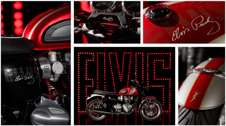 Triumph BONNEVILLE T120 ELVIS PRESLEY LIMITED EDITION