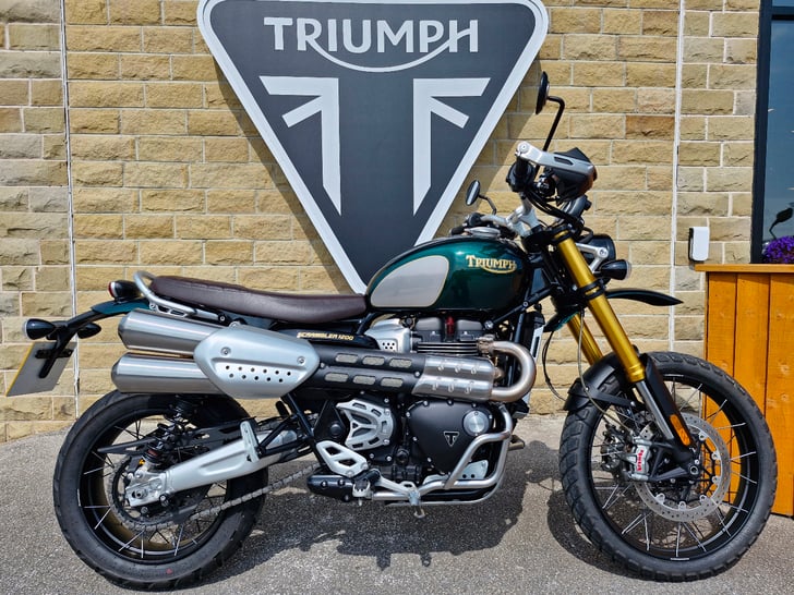 Triumph SCRAMBLER 1200 STEVE MCQUEEN EDITION