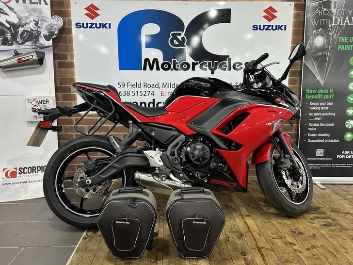 KAWASAKI EX 650 SRFBN 40TH ANNIVER 