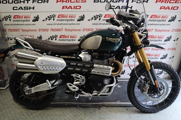 Triumph SCRAMBLER 1200 STEVE MCQUEEN EDITION