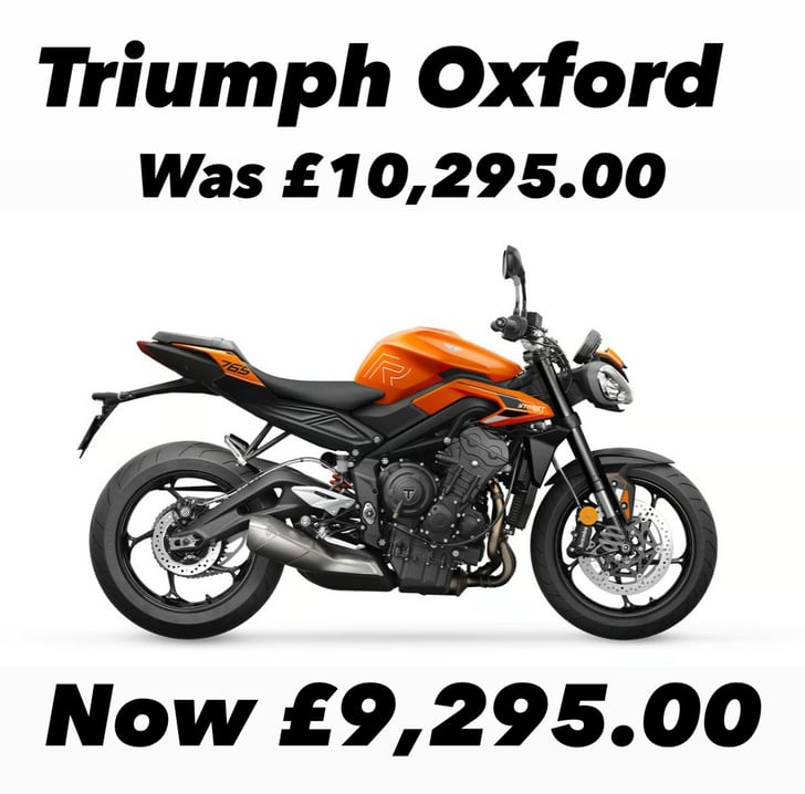 TRIUMPH STREET TRIPLE 765 R