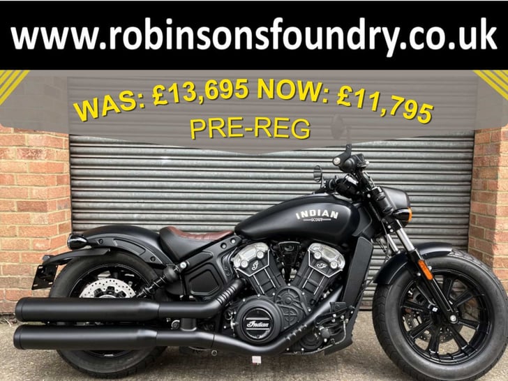 INDIAN MOTORCYCLE SCOUT BOBBER