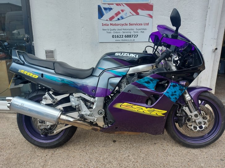 Purple motorcycles on sale for sale