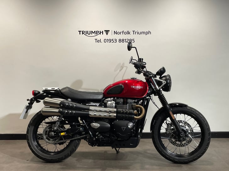 Triumph street scrambler 2019 hot sale price