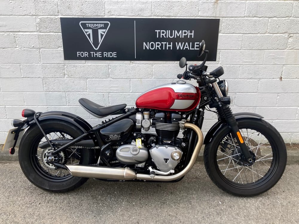 Used triumph bobber for shop sale