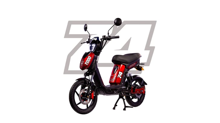 SX-250 Series IV Classic Electric Bike - Davey Todd Limited Edition