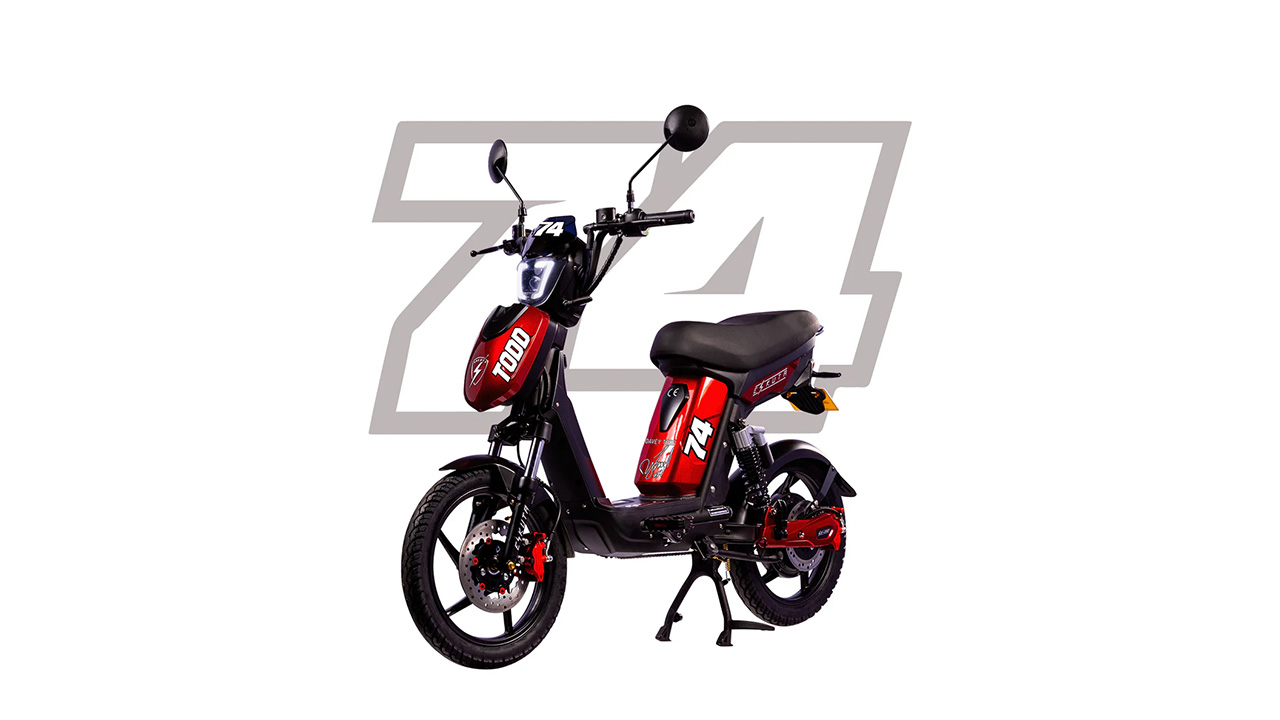 Eskuta SX-250 Series IV Classic Electric Bike - Davey Todd Limited Edition