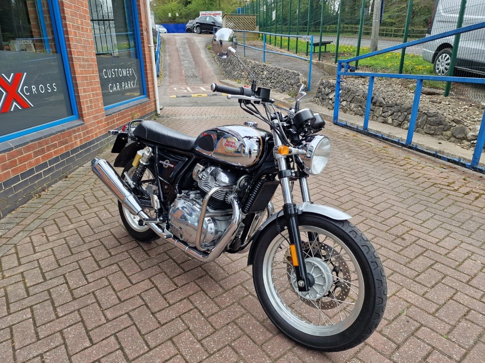 Used Royal Enfield INTERCEPTOR 650 TWIN CHROME for sale in Derby