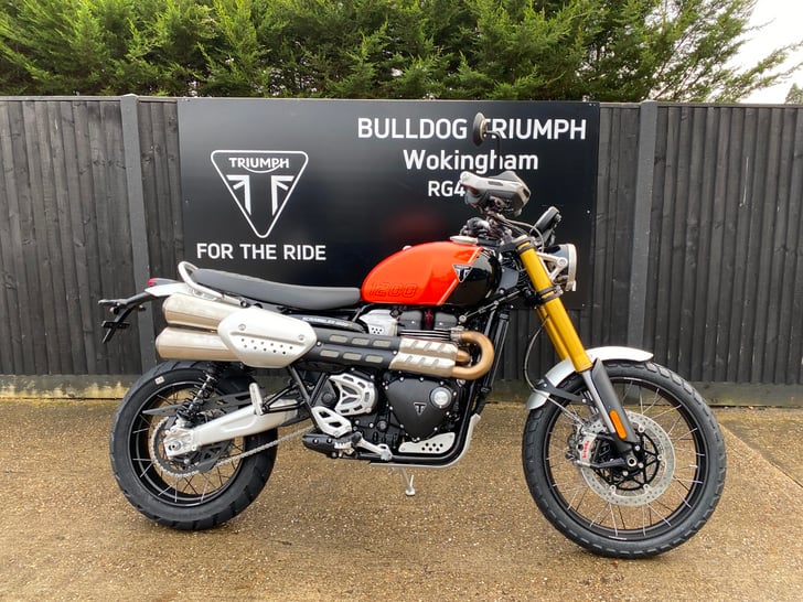 Scrambler bike for store sale