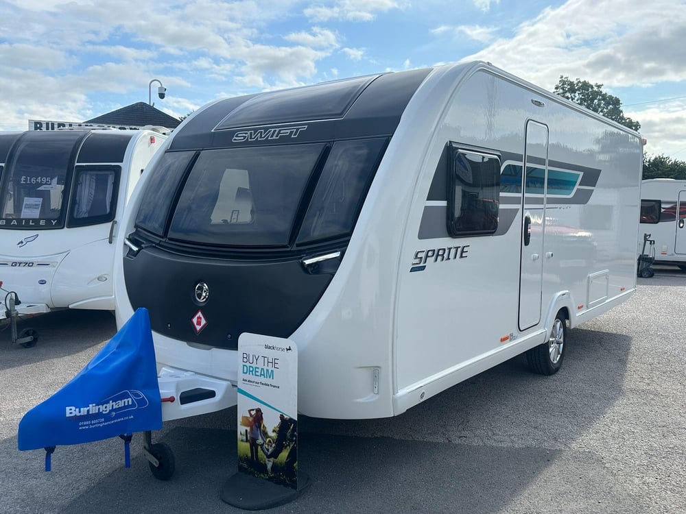 Sprite MAJOR 4 SB GRANDE - 8FT WIDE - DEC 2024 REGISTERED- MEMORY FOAM MATTRESS / USB SOCKETS / for sale in Preston
