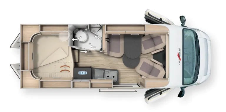 Malibu DIVERSITY 600 DBK layout