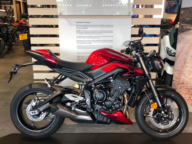 Street triple for deals sale