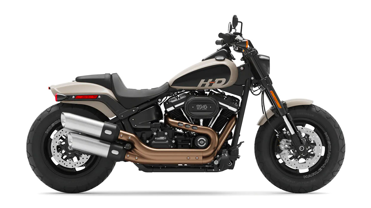 Harley-Davidson® Fat Bob™ in White Sand Pearl